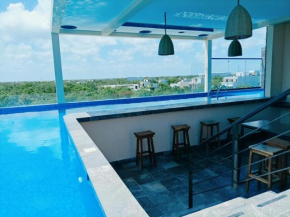 Beautiful and private Studio Tulum Aldea Zamá ML
